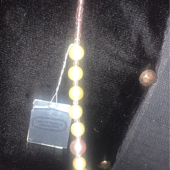 Vintage Cathy Marsha Catherine Stein Pearl Necklace - Picture 3 of 4